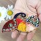 10 Piece Decorative Bulk Peacock Haldi Kumkum Holder Roli Chawal/rice Holder Indian Festival Favor Diwali Rakhi Pooja Mandir Tika Platter Housewarming Gifts